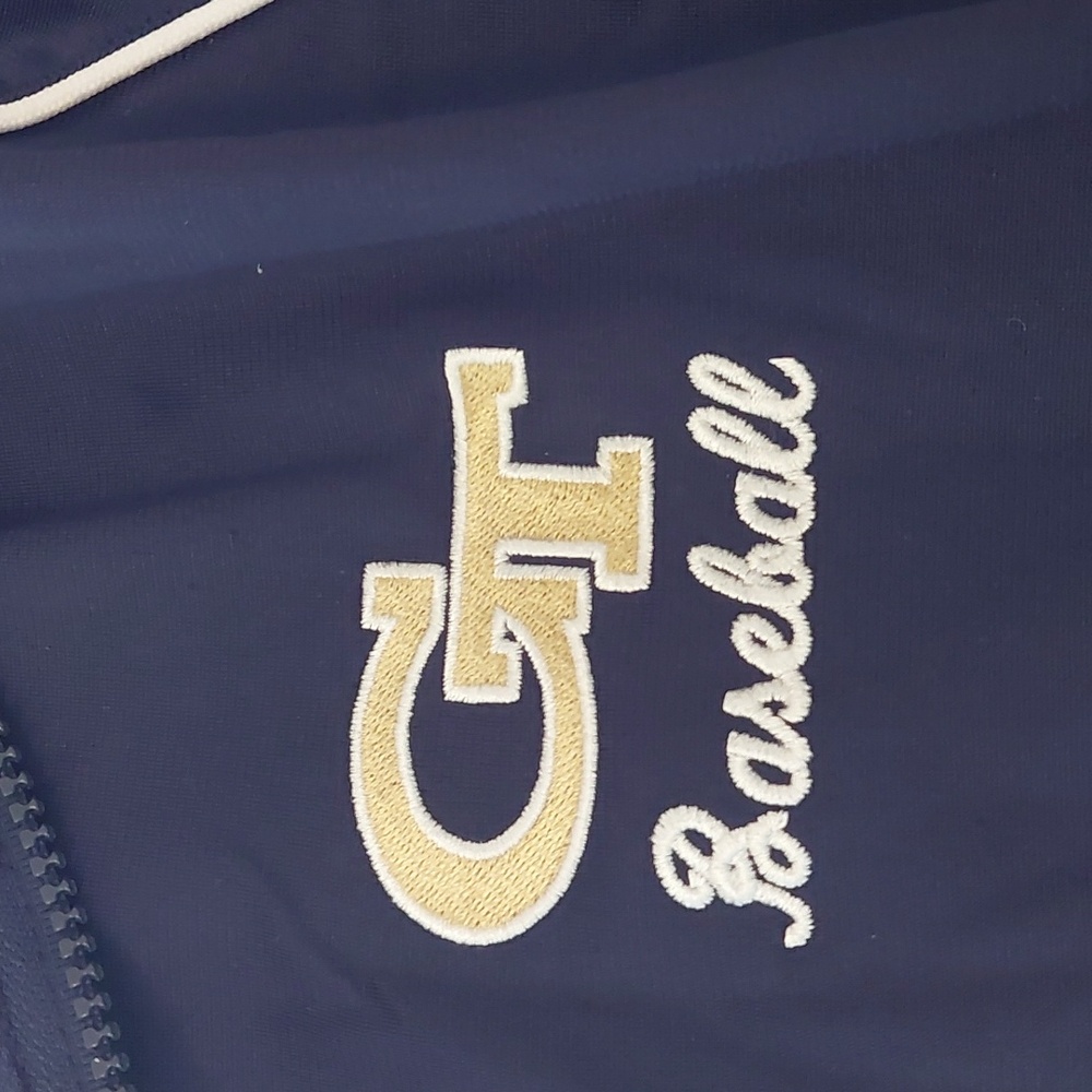Georgia Tech Front Zip Baseball Jacket - image 3